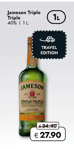 Travel Free Jameson triple triple Angebot