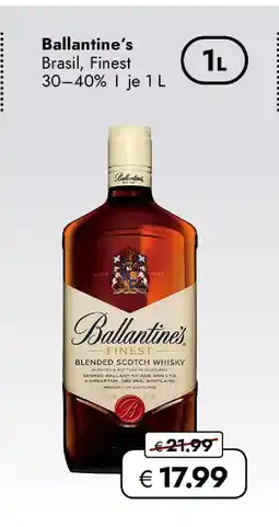Travel Free Ballantine's Angebot