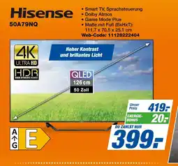 Expert Hisense 50a79nq Angebot