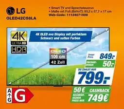 Expert Lg oled42c58la Angebot