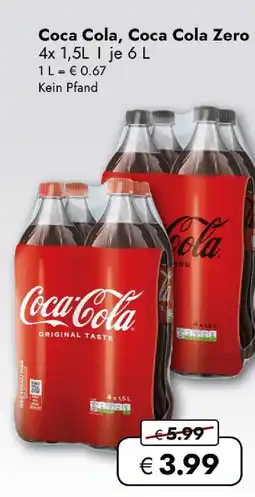 Travel Free Coca cola Angebot