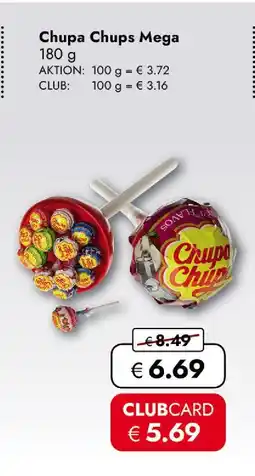 Travel Free Chupa chups mega lutscher Angebot