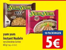 Famila Nord Ost yum yum Instant Nudeln Angebot
