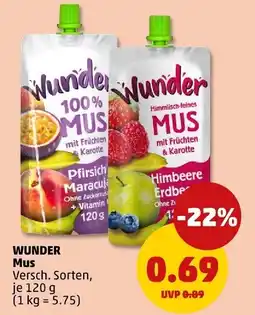 PENNY WUNDER Mus Angebot