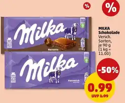 PENNY MILKA Schokolade Angebot