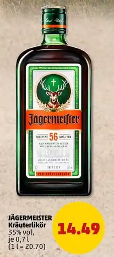 PENNY JÄGERMEISTER Kräuterlikör Angebot