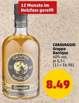 PENNY CARAVAGGIO Grappa Barrique Angebot
