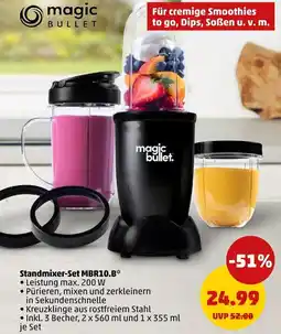 PENNY magic BULLET Standmixer-Set MBR10.B Angebot
