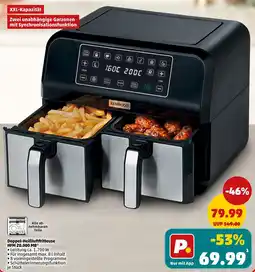 PENNY Doppel-Heißluftfritteuse HFM 20.000 MB Angebot