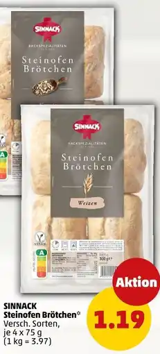 PENNY SINNACK Steinofen Brötchen Angebot