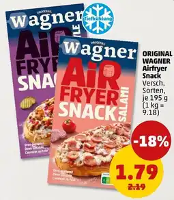 PENNY ORIGINAL WAGNER Airfryer Snack Angebot