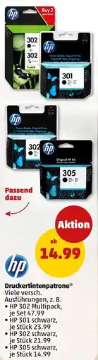 PENNY hp Druckertintenpatrone Angebot