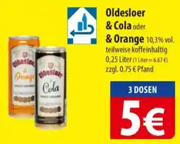 Famila Nord Ost Oldesloer & Cola oder & Orange Angebot