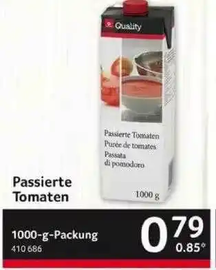 Selgros Passierte Tomaten Angebot