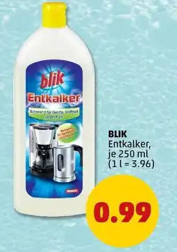 PENNY BLIK Entkalker Angebot