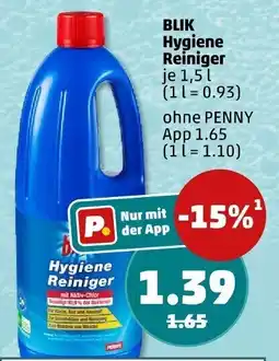 PENNY BLIK Hygiene Reiniger Angebot