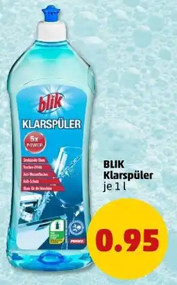 PENNY BLIK Klarspüler Angebot
