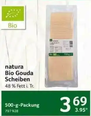 Selgros Natura Bio Gouda Scheiben Angebot