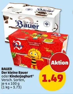 PENNY BAUER Der kleine Bauer oder Kinderjoghurt Angebot