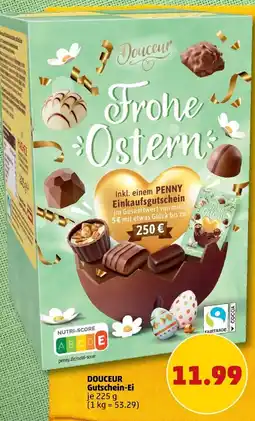 PENNY DOUCEUR Gutschein Ei Angebot
