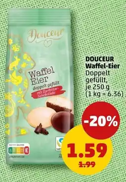 PENNY DOUCEUR Waffel-Eier Angebot