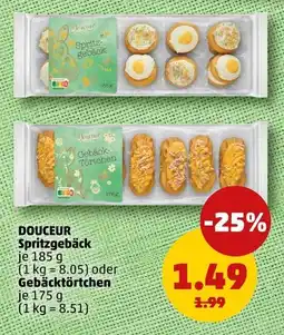 PENNY DOUCEUR Spritzgebäck oder Gebäcktörtchen Angebot