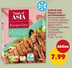 PENNY TASTE OF ASIA Knusper Ente auf Gemüsebett Angebot