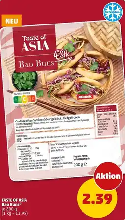 PENNY TASTE OF ASIA Bao Buns Angebot