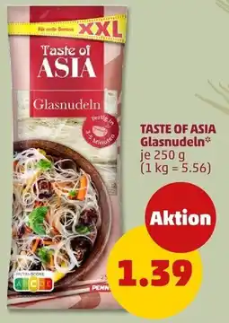 PENNY TASTE OF ASIA Glasnudeln Angebot