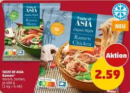 PENNY TASTE OF ASIA Ramen Angebot