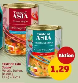 PENNY TASTE OF ASIA Suppe Angebot