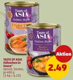 PENNY TASTE OF ASIA Hähnchen in Sauce Angebot