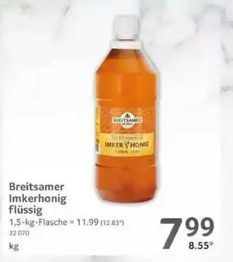 Selgros Breitsamer Imkerhonig Flüssig Angebot