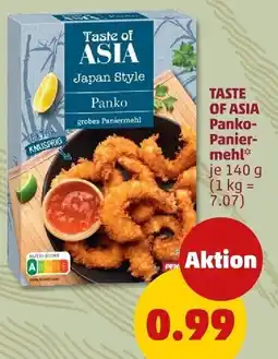 PENNY TASTE OF ASIA Panko Paniermehl* Angebot