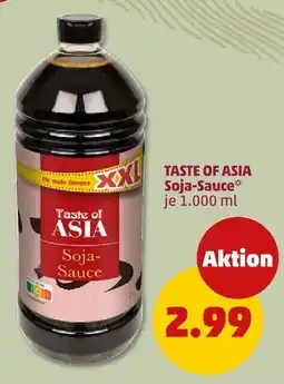 PENNY TASTE OF ASIA Soja-Sauce Angebot