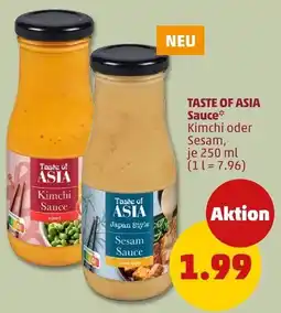 PENNY TASTE OF ASIA Sauce Angebot