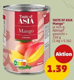 PENNY TASTE OF ASIA Mango Angebot