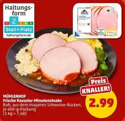 PENNY MÜHLENHOF Frische Kasseler Minutensteaks Angebot