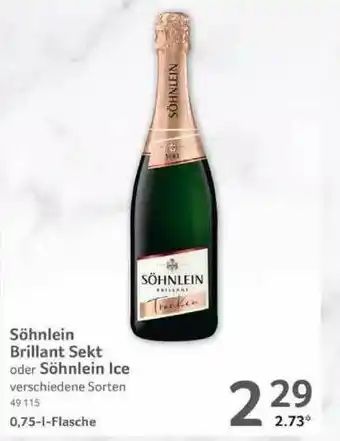 Selgros Söhnlein Brillant Sekt Oder Söhnlein Ice Angebot