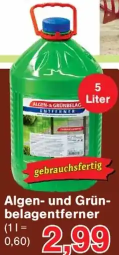 Wiglo Wunderland Algen- und Grünbelagentferner Angebot