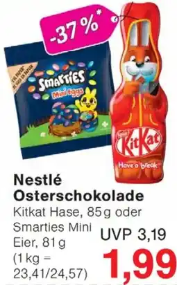 Wiglo Wunderland Nestlé Osterschokolade Angebot