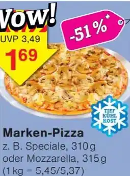 Wiglo Wunderland Marken-Pizza Angebot