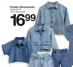 Zeeman Kinder-Denimjacke Angebot