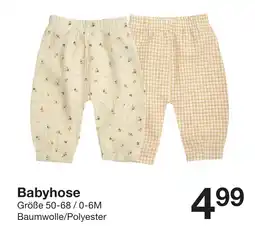 Zeeman Babyhose Angebot