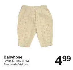 Zeeman Babyhose Angebot
