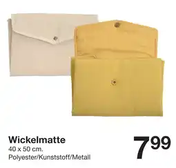 Zeeman Wickelmatte Angebot