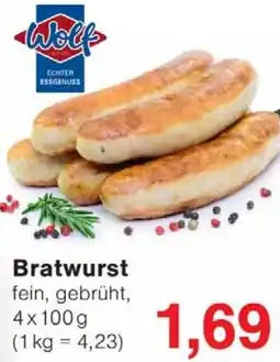 Wiglo Wunderland Wolf Bratwurst Angebot