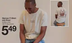 Zeeman Herren-T-Shirt mit Print Angebot