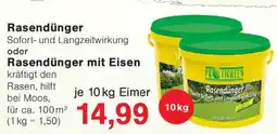Wiglo Wunderland Rasendünger oder Rasendünger mit Eisen Angebot