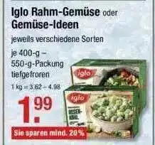 V Markt Iglo Rahm-gemüse Oder Gemüse-ldeen Angebot